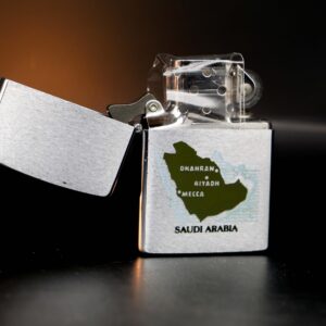 Zippo Xưa 1981 – Saudi Arabia Brush Chrome 11