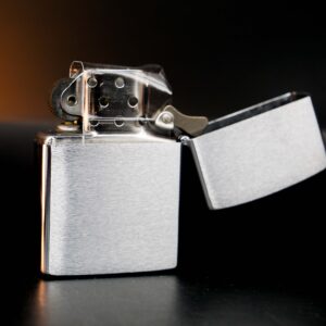 Zippo Xưa 1981 – Saudi Arabia Brush Chrome 12