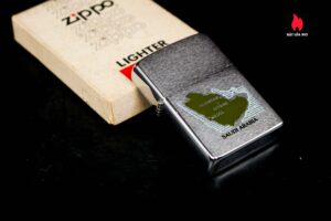 Zippo Xưa 1981 – Saudi Arabia Brush Chrome 5