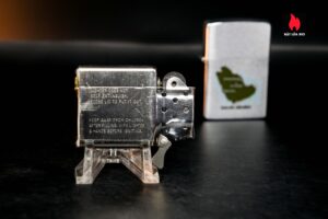 Zippo Xưa 1981 – Saudi Arabia Brush Chrome 9