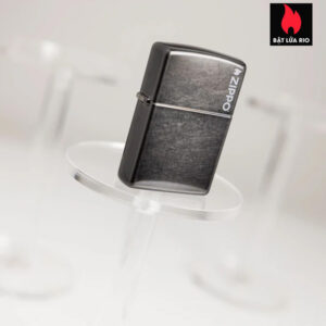 Zippo 28378ZL - Zippo Classic Grey Zippo Logo 1