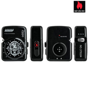 Zippo Future System Black Touch Screen - Bật Lửa Công NGhệ Thông Minh - Màn Hình Cảm Ứng & Phát Sáng 2