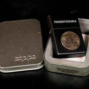 Zippo La Mã 1999 – State Quarters – Pennsylvania 1