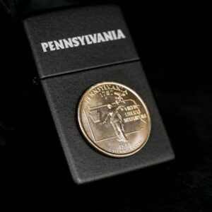 Zippo La Mã 1999 – State Quarters – Pennsylvania 10