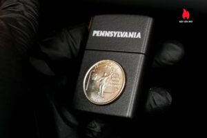 Zippo La Mã 1999 – State Quarters – Pennsylvania 2