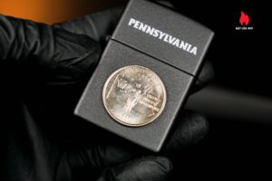 Zippo La Mã 1999 – State Quarters – Pennsylvania 9