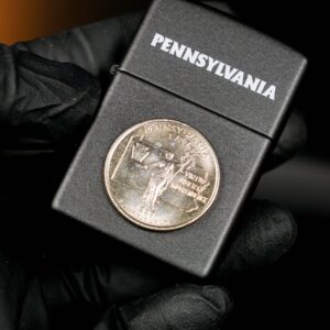 Zippo La Mã 1999 – State Quarters – Pennsylvania 9