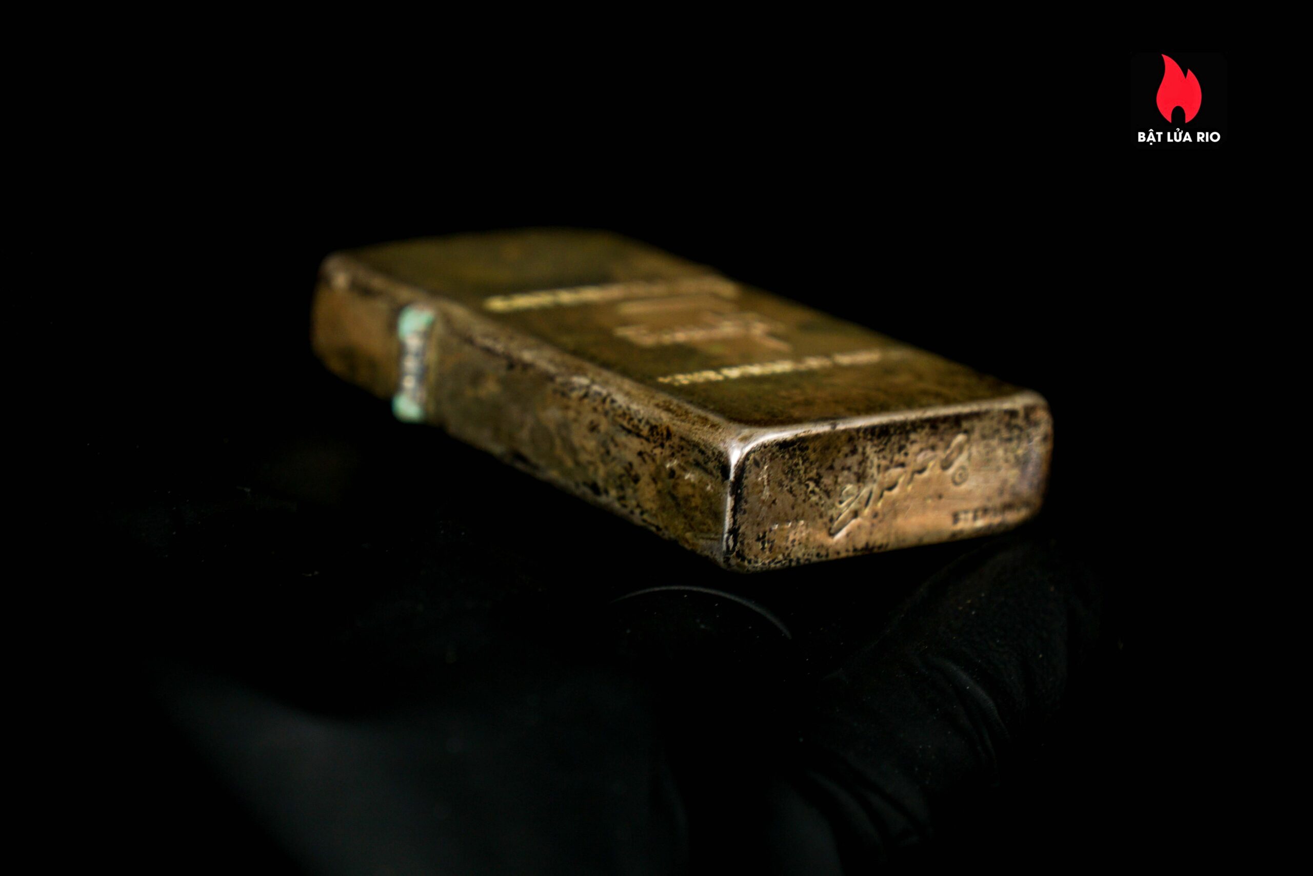 Zippo Slim Xưa 1960 – Sterling Silver – Bạc Nguyên Khối – Caterpillar Fabick 10 years 27
