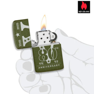 Zippo VE/VJ Day 80th Anniversary Collectible Steel Case – Zippo Victory in Europe | Victory in Europe Japan 80th Anniversary Collectible – Zippo 46949 2