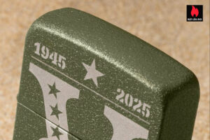 Zippo VE/VJ Day 80th Anniversary Collectible Steel Case – Zippo Victory in Europe | Victory in Europe Japan 80th Anniversary Collectible – Zippo 46949 9