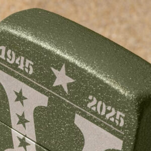 Zippo VE/VJ Day 80th Anniversary Collectible Steel Case – Zippo Victory in Europe | Victory in Europe Japan 80th Anniversary Collectible – Zippo 46949 9