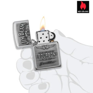 Zippo 250JB.928 - Zippo Jim Beam Emblem High Polish Chrome 3