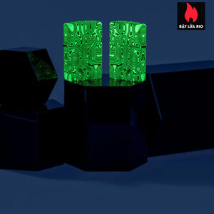Zippo 46012 - Zippo Glowing Swirls 540 Color Glow in the Dark 1