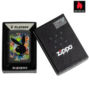 Zippo 46222 - Zippo Playboy Cannabis Collage Black Matte 3