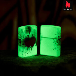 Zippo 46258 - Zippo Love Drip 540 Color Glow in the Dark 1