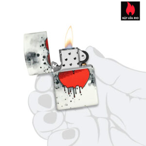 Zippo 46258 - Zippo Love Drip 540 Color Glow in the Dark 2