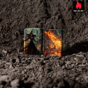 Zippo 46275 - Zippo Fire Mage 540 Fusion Tumbled Brass 1
