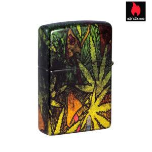 Zippo 46387 - Zippo Fungi Fusion Lustre 540 Fusion Tumbled Brass 4