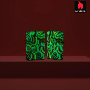 Zippo 46491 - Zippo Rietveld Glowing Swirls 540 Color Glow in the Dark 1