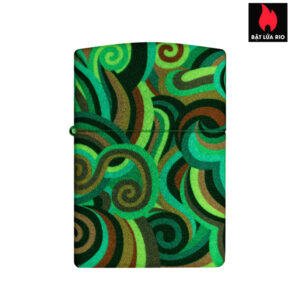 Zippo 46491 - Zippo Rietveld Glowing Swirls 540 Color Glow in the Dark 3
