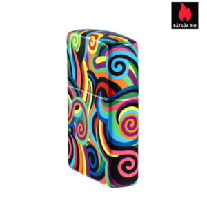 Zippo 46491 - Zippo Rietveld Glowing Swirls 540 Color Glow in the Dark 7