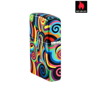 Zippo 46491 - Zippo Rietveld Glowing Swirls 540 Color Glow in the Dark 8