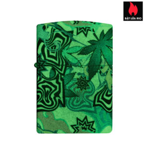 Zippo 46562 - Zippo Abstract Cannabis 540 Color Glow in the Dark 3