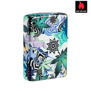 Zippo 46562 - Zippo Abstract Cannabis 540 Color Glow in the Dark 6