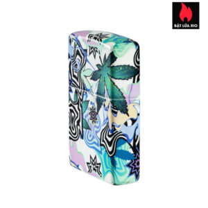 Zippo 46562 - Zippo Abstract Cannabis 540 Color Glow in the Dark 7