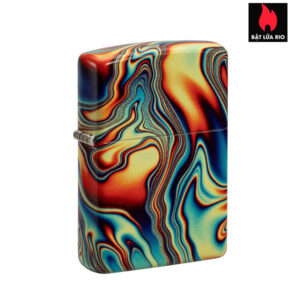 Zippo 48612 - Zippo Colorful Swirl 540 Color Glow in the Dark