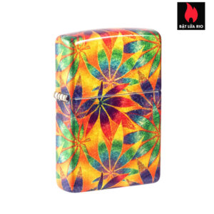 Zippo 48776 - Zippo Cannabis 540 Fusion Tumbled Brass
