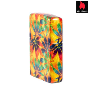 Zippo 48776 - Zippo Cannabis 540 Fusion Tumbled Brass 5