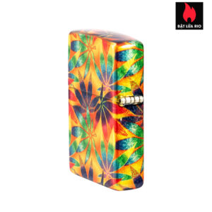 Zippo 48776 - Zippo Cannabis 540 Fusion Tumbled Brass 6