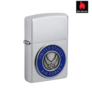 Zippo 48976 - Zippo United States Air Force Crest Emblem Satin Chrome