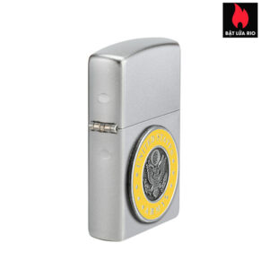 Zippo 48977 - Zippo United States Army Crest Emblem Satin Chrome 4