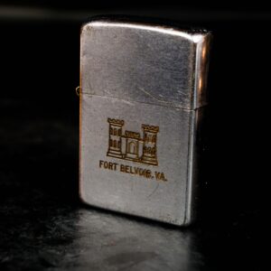 Vỏ Zippo Xưa 1951 – Fort Belvoir – Vỏ Thép – Cũ 7