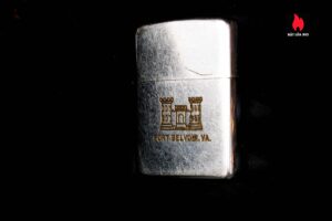 Vỏ Zippo Xưa 1951 – Fort Belvoir – Vỏ Thép – Cũ 9