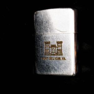Vỏ Zippo Xưa 1951 – Fort Belvoir – Vỏ Thép – Cũ 9