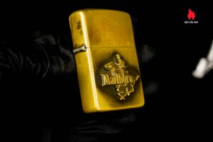 Zippo 1982 – Zippo Marlboro Running HorseMan 1982 – Đồng Nguyên Khối 10