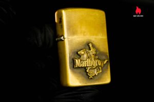 Zippo 1982 – Zippo Marlboro Running HorseMan 1982 – Đồng Nguyên Khối 14