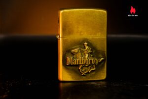 Zippo 1982 – Zippo Marlboro Running HorseMan 1982 – Đồng Nguyên Khối 15