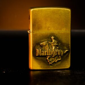 Zippo 1982 – Zippo Marlboro Running HorseMan 1982 – Đồng Nguyên Khối 15