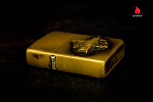 Zippo 1982 – Zippo Marlboro Running HorseMan 1982 – Đồng Nguyên Khối 5