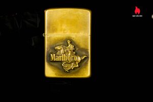 Zippo 1982 – Zippo Marlboro Running HorseMan 1982 – Đồng Nguyên Khối 9