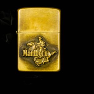 Zippo 1982 – Zippo Marlboro Running HorseMan 1982 – Đồng Nguyên Khối 9