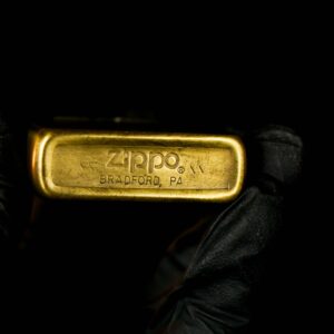Zippo 1986 – Brass Marlboro Lighter Cowboy On Horseback With Lasso 22