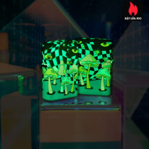 Zippo 46564 - Zippo Mushroom Party 540 Color Glow In The Dark 1