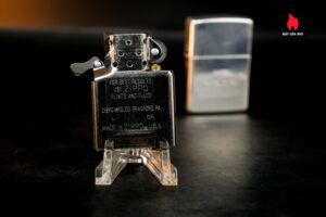 Zippo Bạc Khối 2007 – Sterling Silver – VOX 50 Years Of Golden Tone 11