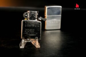 Zippo Bạc Khối 2007 – Sterling Silver – VOX 50 Years Of Golden Tone 12