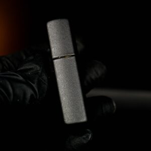 Zippo La Mã 1992 – Black Matte – Marlboro Man Silhouette 5